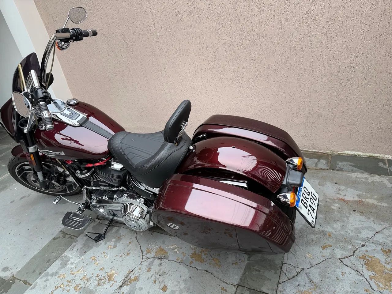 Harley-Davidson Sport Glide 2019 - Impecável / Revisada / Pronta pra rodar - Foto 5