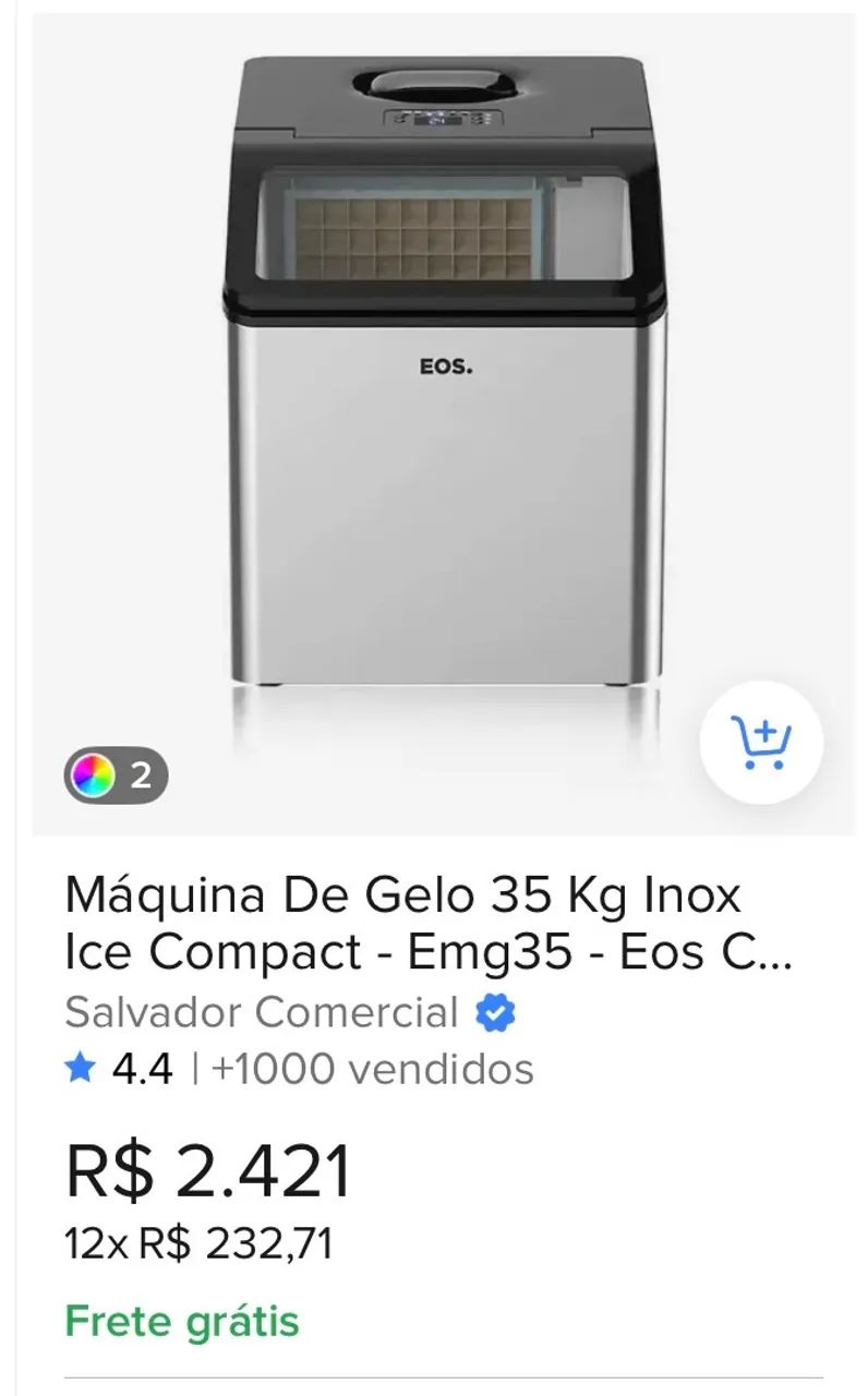 Máquina de gelo  - Foto 5