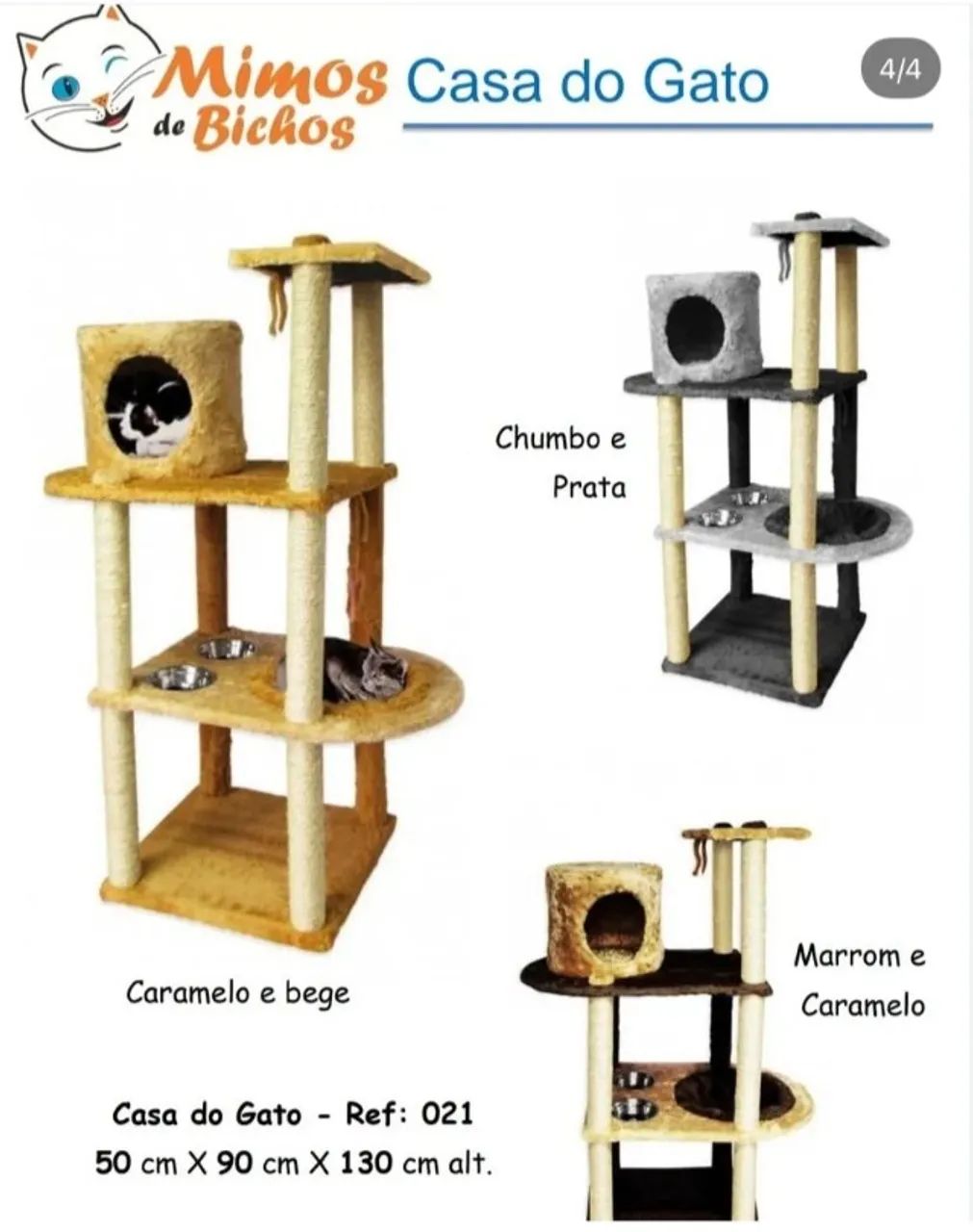 ARRANHADORES PERSONALIZADOS PARA GATOS - Foto 4