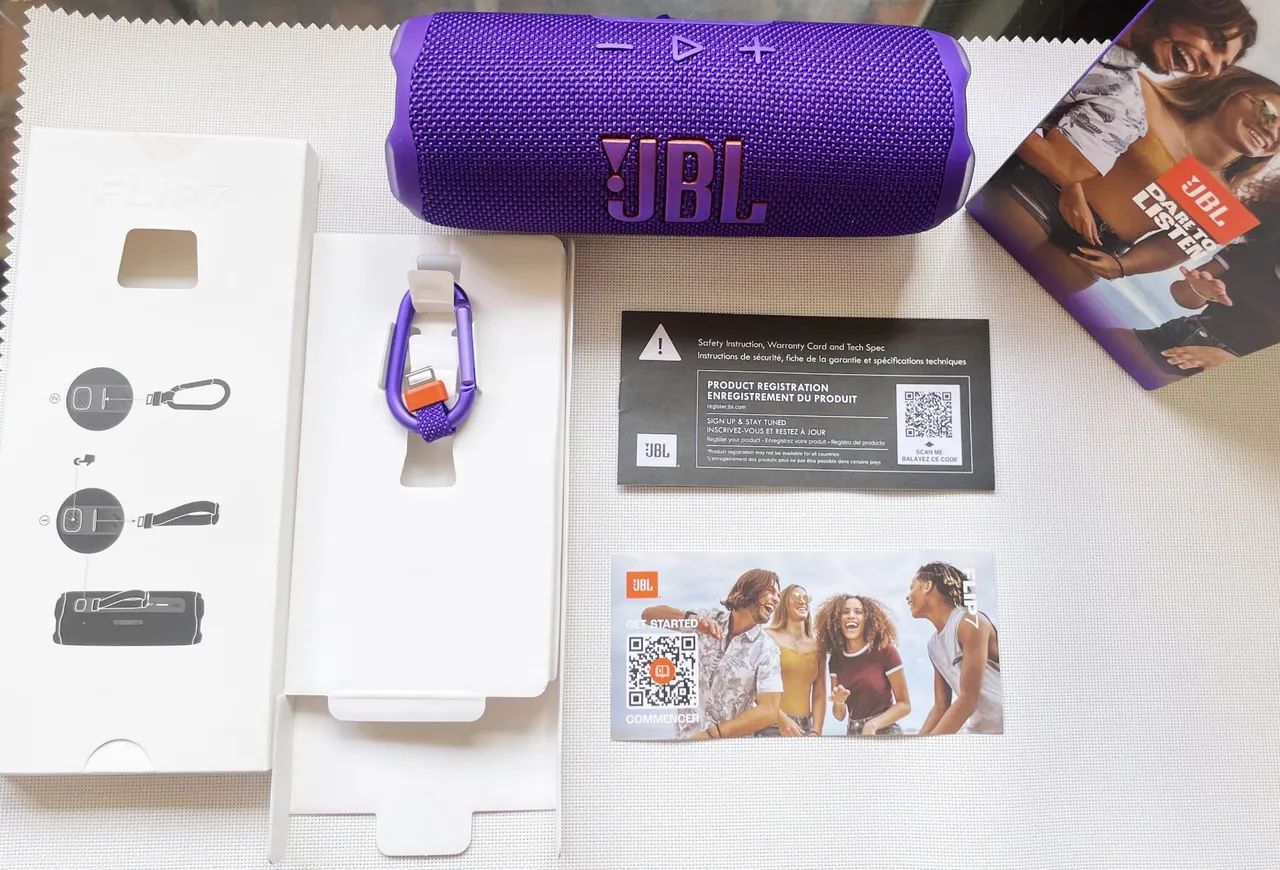 JBL Flip 7 ORIGINAL nova, na caixa  - Foto 3