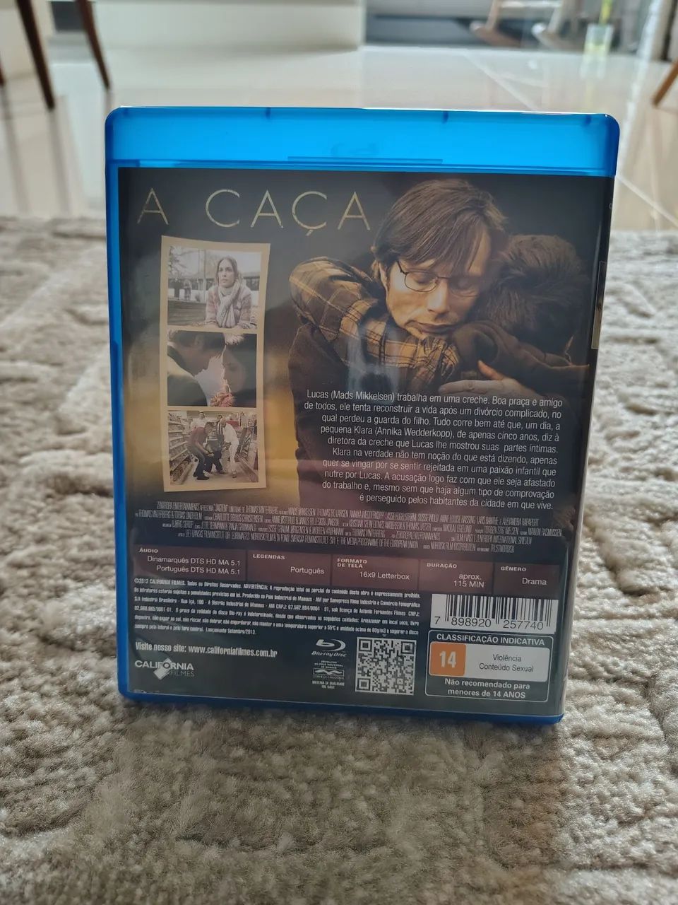 Blu-ray A Caça (Thomas Vinterberg) c/ Mads Mikkelsen  - Foto 2