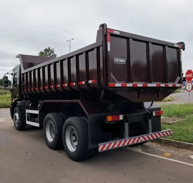 ford cargo 2428 6x2 2012 Caçamba  - Foto 4