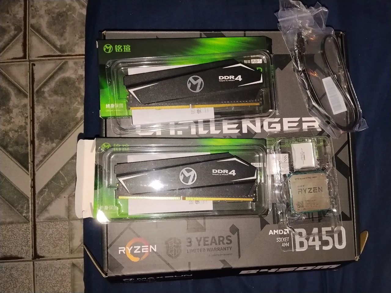 Kit Ryzen 5 3400g - Foto 2
