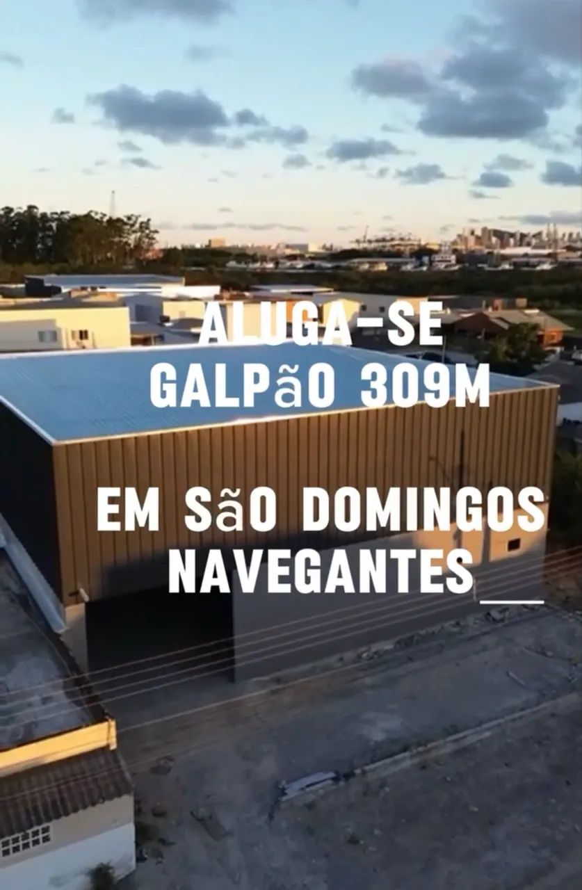 Galpão 309m2 em São Domingos navegantes