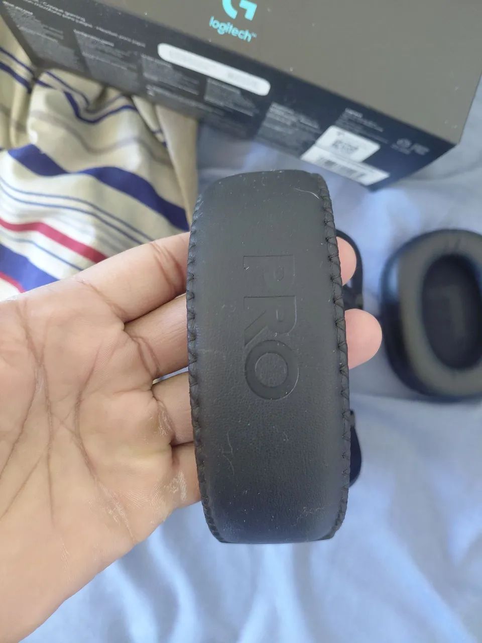 Fone Logitech pro x - Foto 4