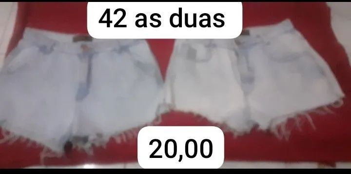 Short jeans conservado - Foto 2