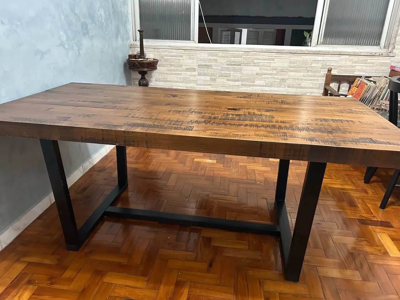 Mesa madeira maciça  - Foto 2