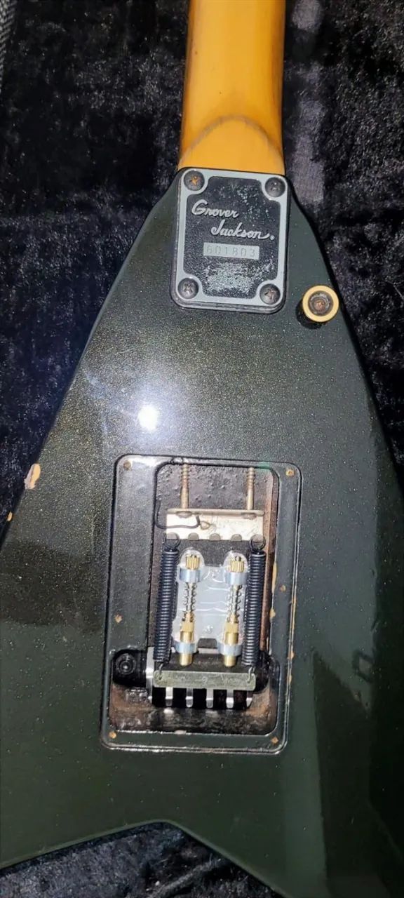 Guitarra Grover Jackson Randy Rhoads V - 1996 -Mde in Japan - EMG