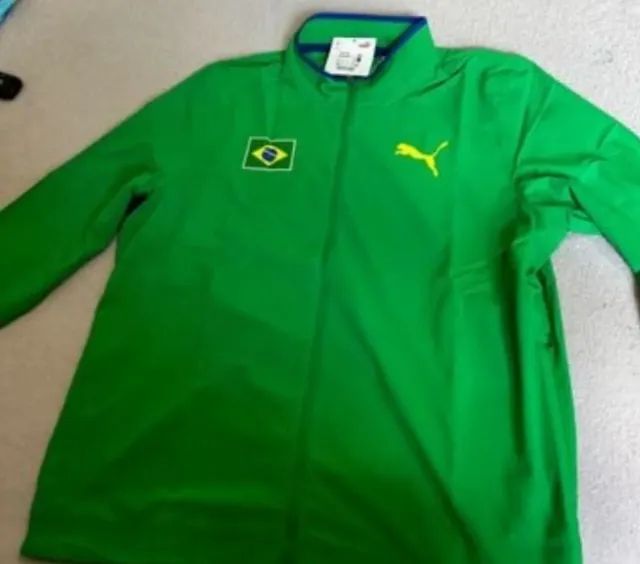Corta vento Puma seleção Brasileira G - Foto 2