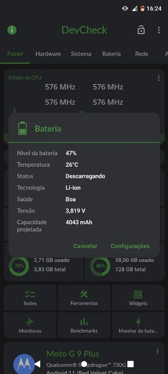 Vendo ou troco moto g9 plus - Foto 5