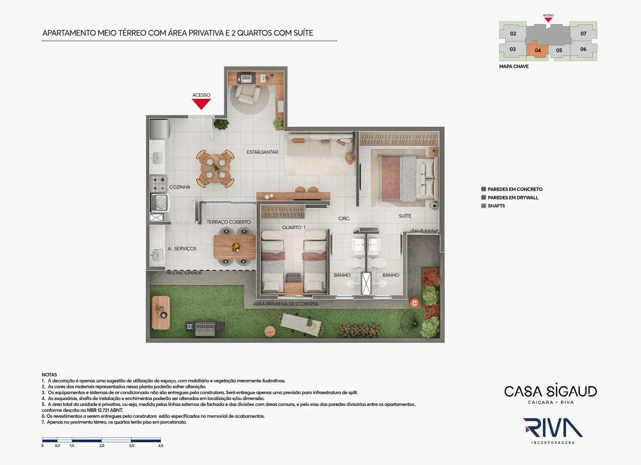 PLANTA 56m²