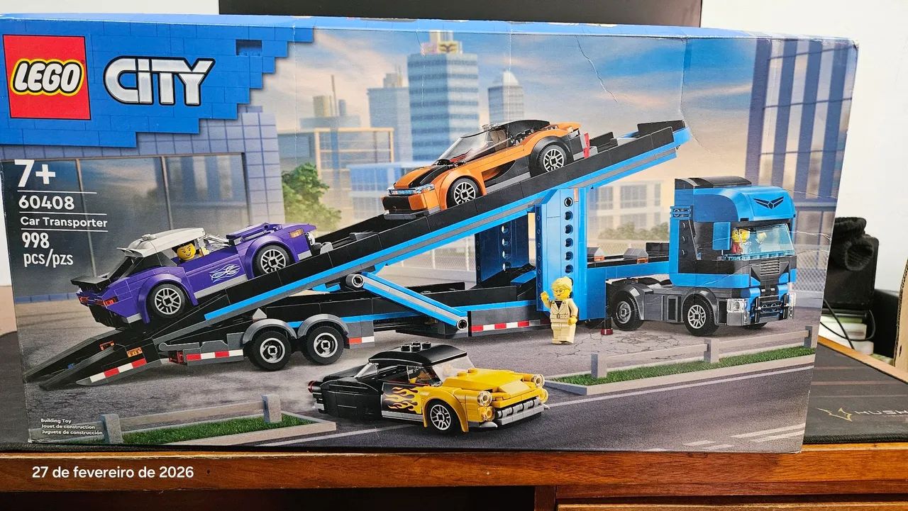 Lego caminhão cegonha 60408 - Foto 2