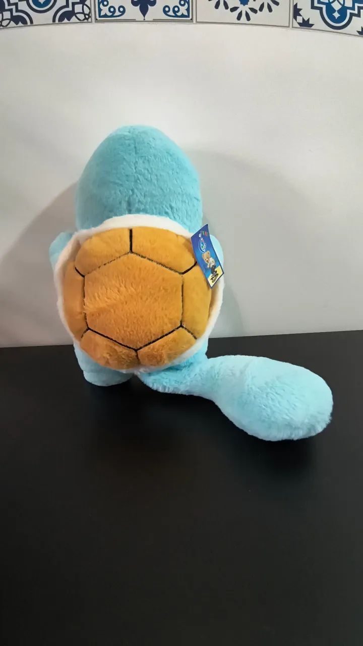 Pelúcia Squirtle - Pokémon 30cm - Foto 4