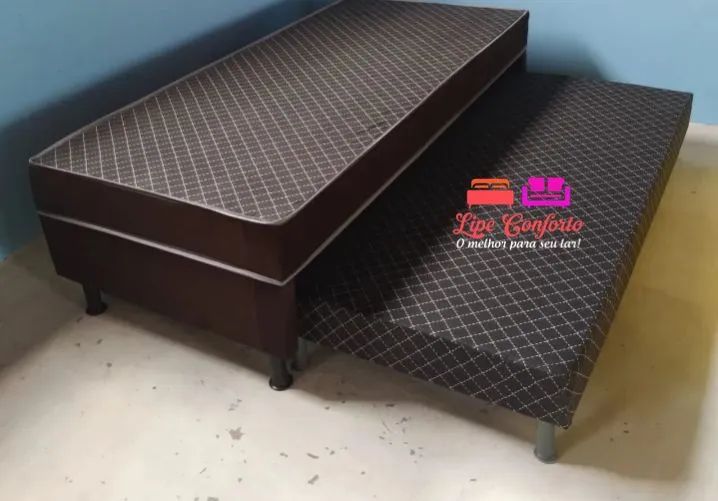Cama Box De Solteiro E Casal Com Garantia! - Foto 4