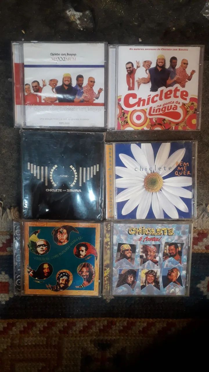 CDs do chiclete com banana 