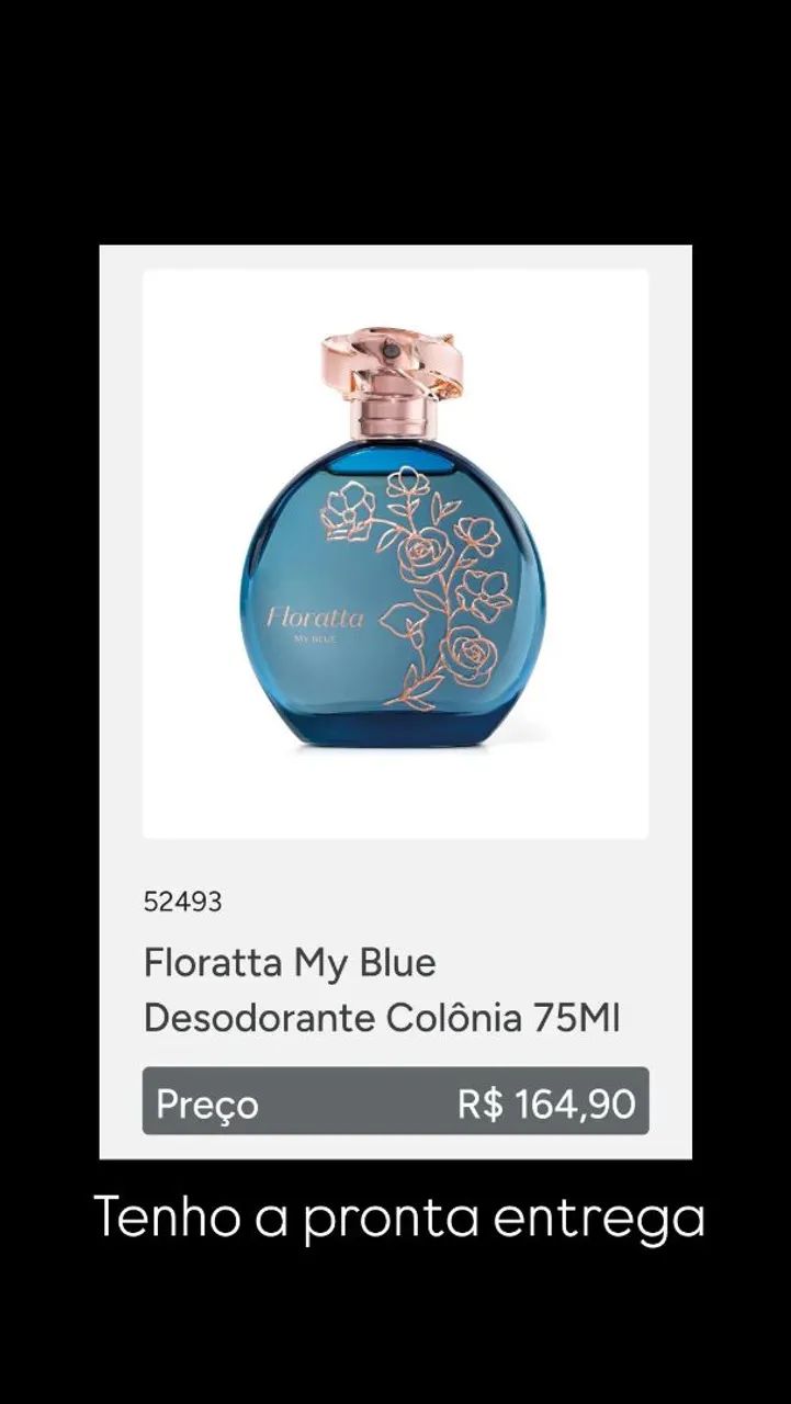 Perfumes Florara Blue e My Blue O Boticário  - Foto 4
