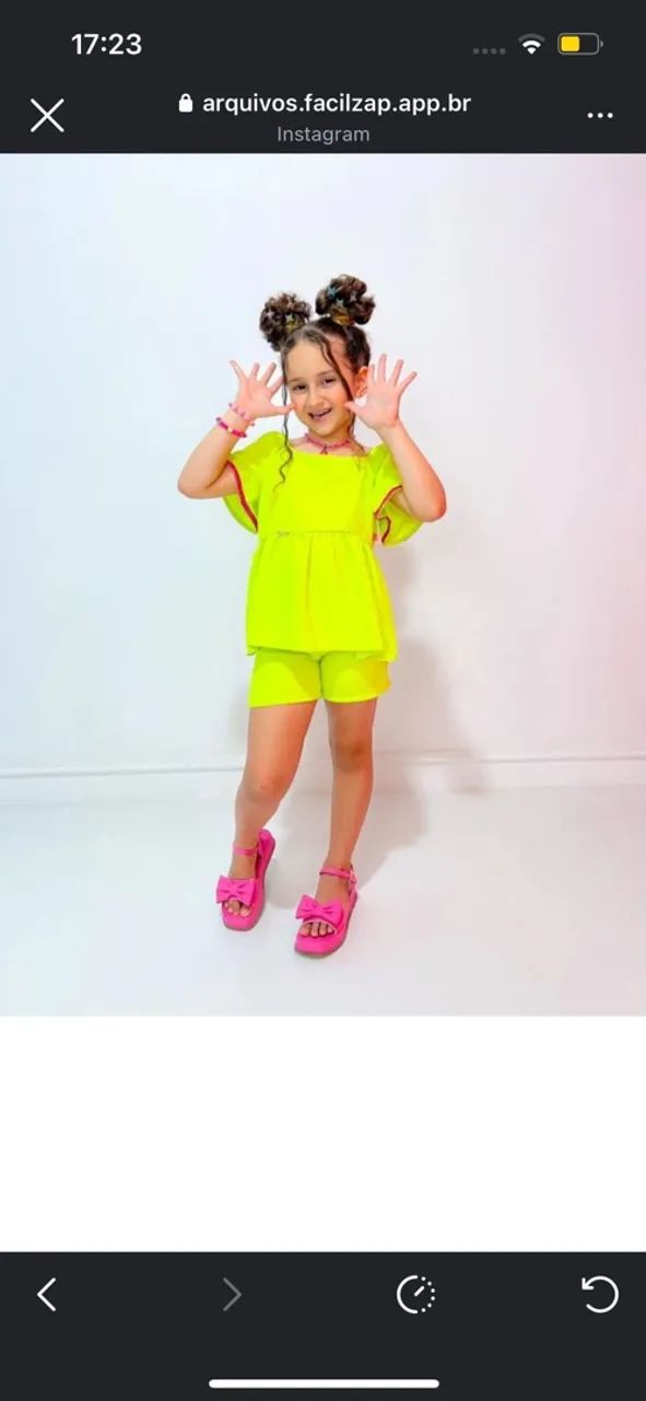 Conjunto Infantil TAM 4, 6 e 8 - Foto 2
