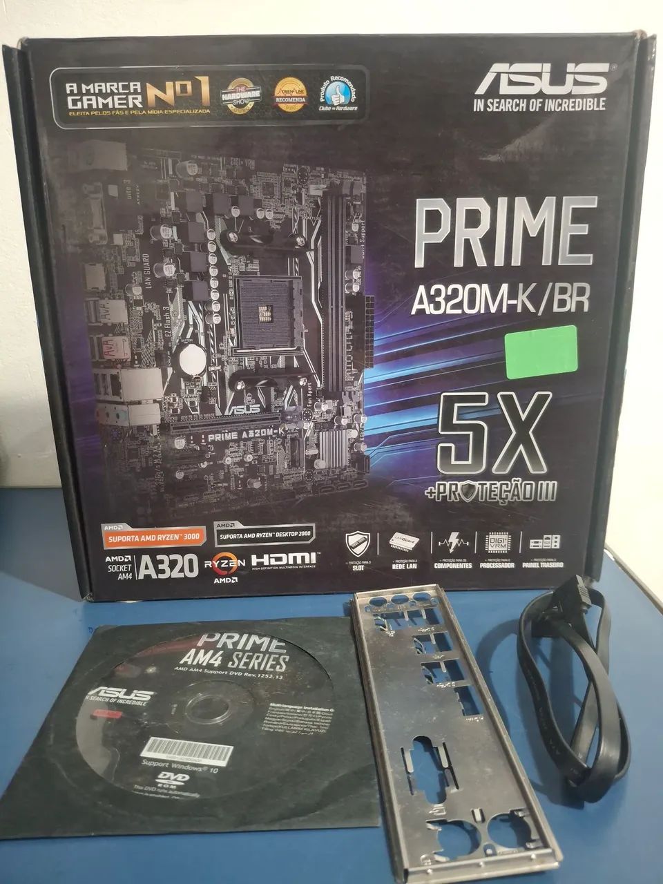 Placa Mãe Asus Prime A320m-K AMD Am4 Matx ddr4