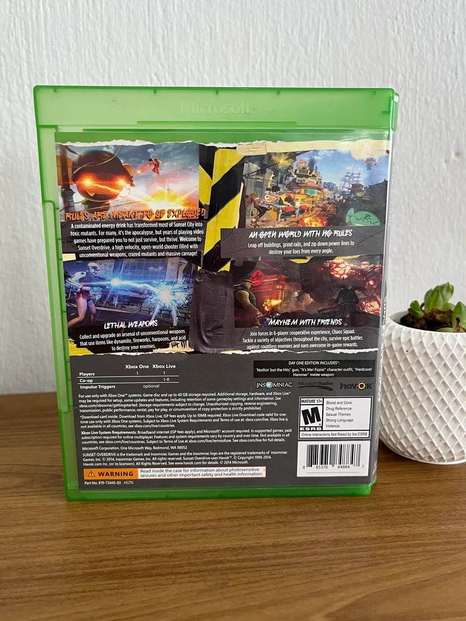 Xbox One Sunset Overdrive jogo - Foto 2