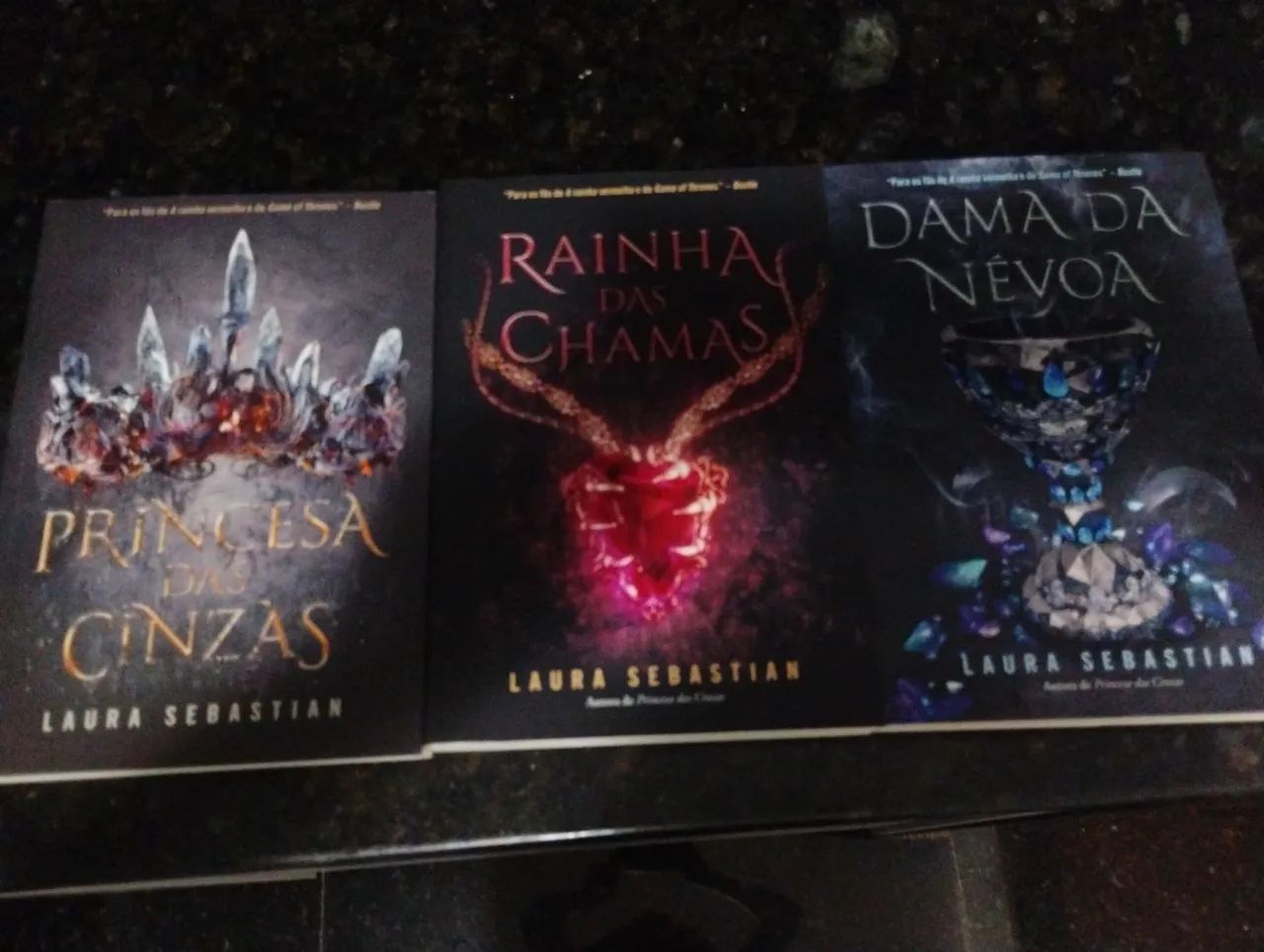 Box trilogia Princesa das Cinzas