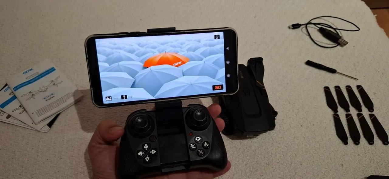 Drone semi-novo para iniciantes - Foto 2