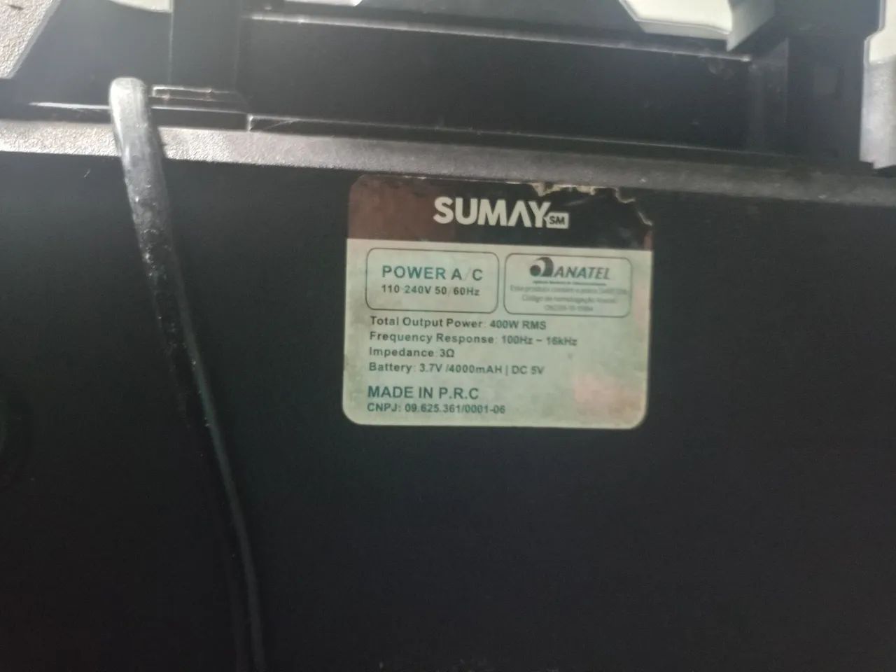 Caixa de som sumay  - Foto 2