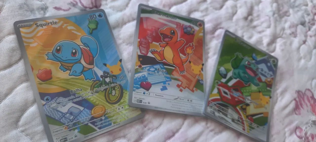 Trio  de kanto   3 cartas 