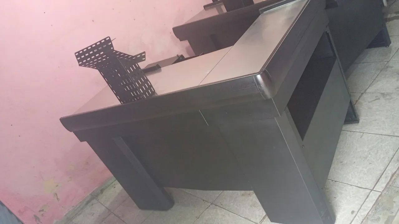 Balcão caixa de supermercado 