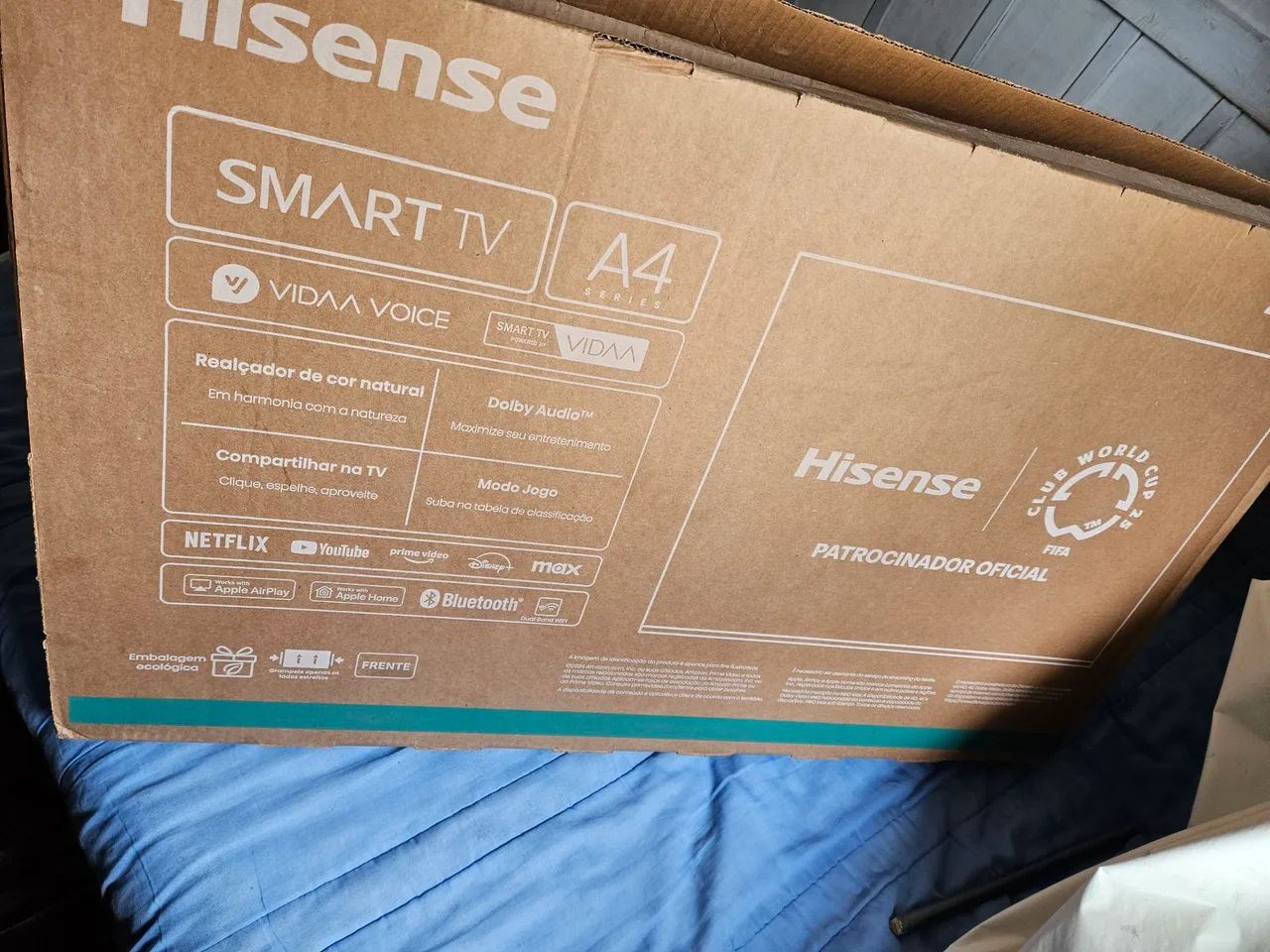 Tv Hisense 40 Dled - Na Garantia e com nota fiscal - Foto 5