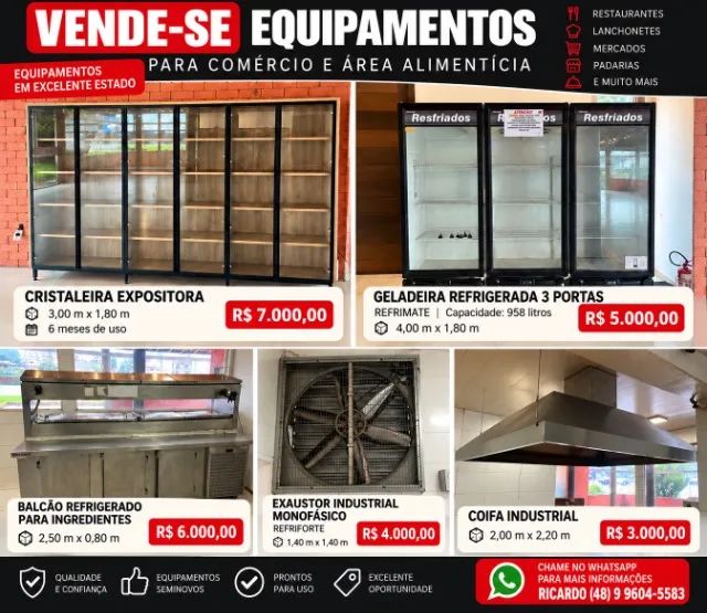EQUIPAMENTOS PARA COMÉRCIO - a partir de R$ 300,00 - Foto 2