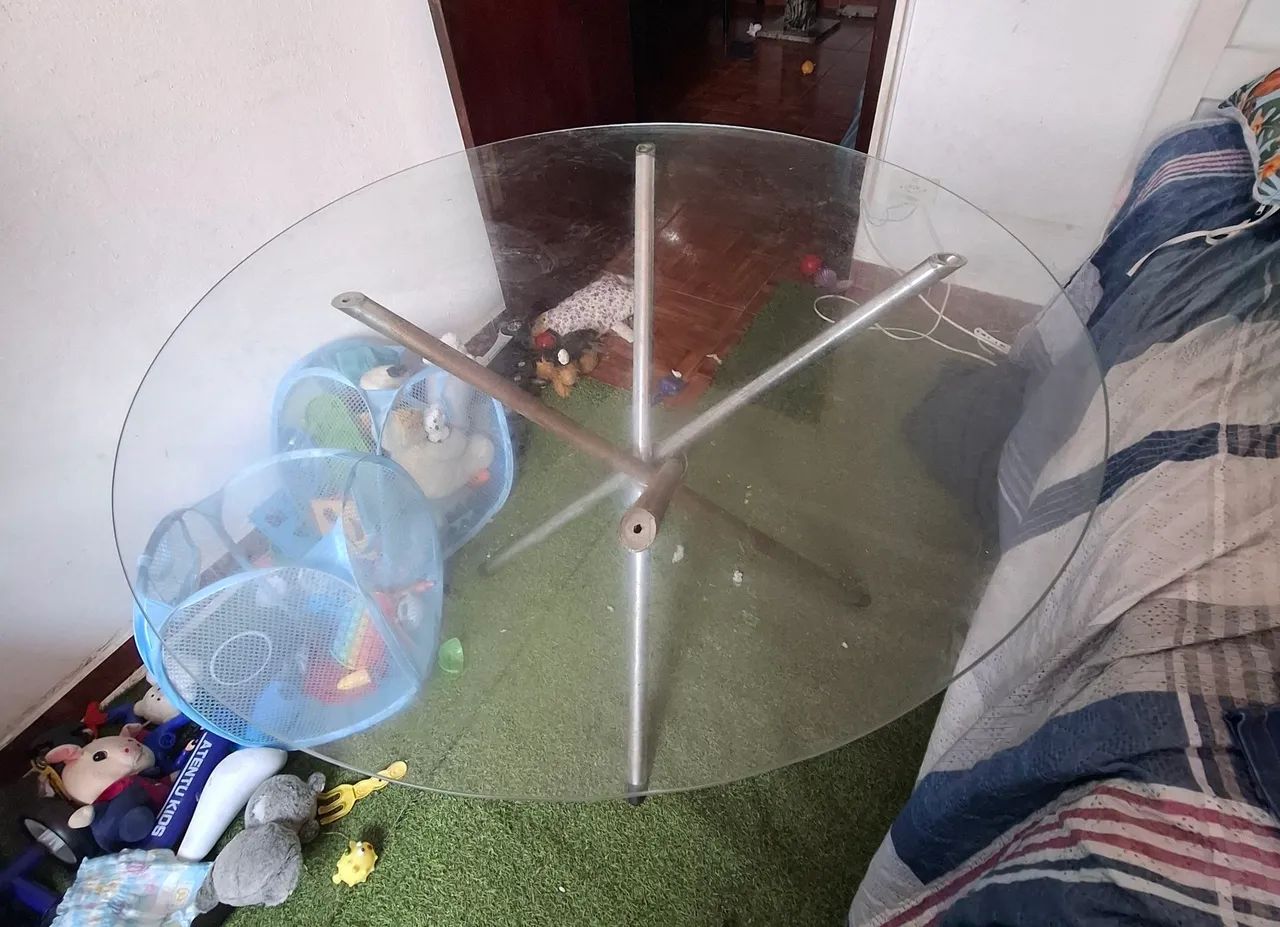 Mesa de vidro 