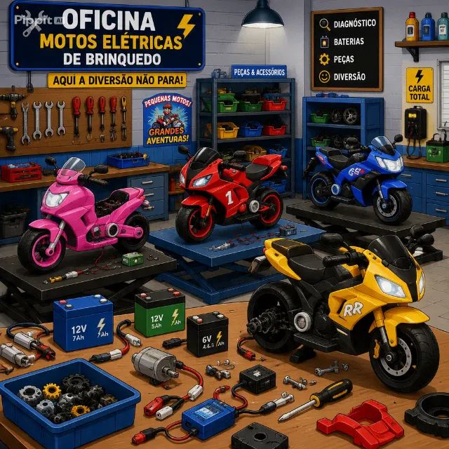 Conserto de Eletrônicos - Bicicletas, Brinquedos, Motos elétricas