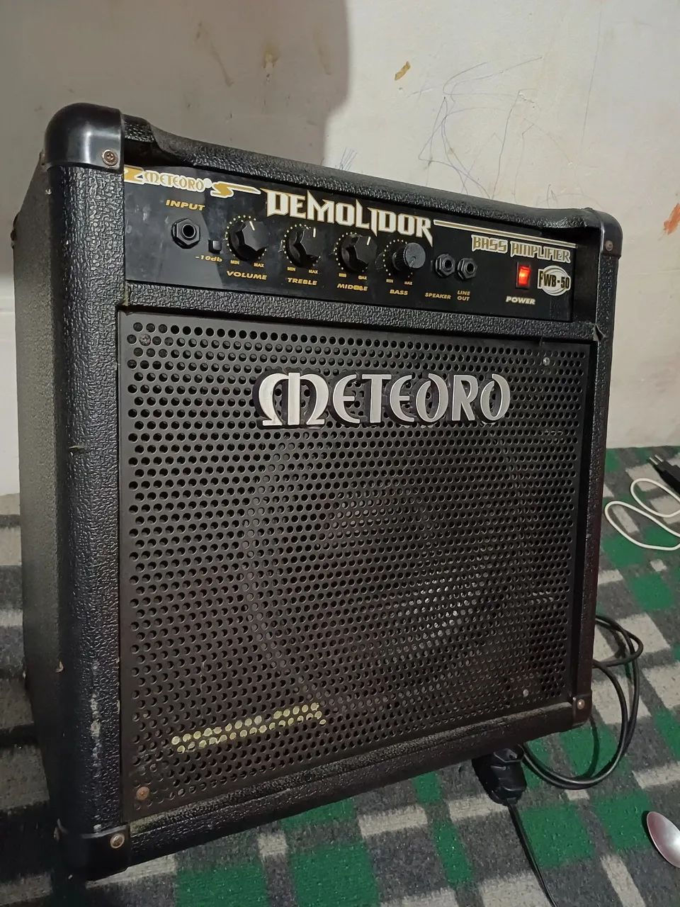 Cubo de baixo meteoro fwb50..top - Instrumentos musicais - Jorge