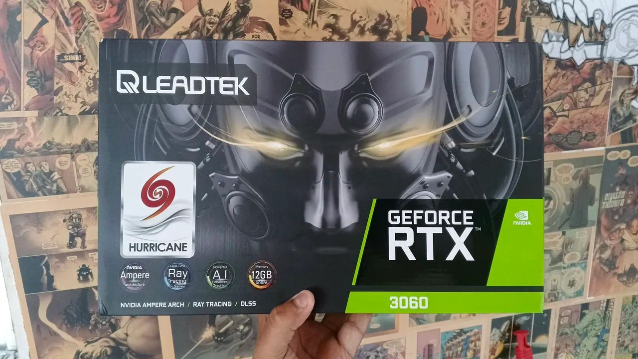 Placa de vídeo rtx 3060 12gb