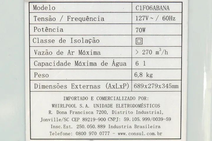 Climatizador de ar Cônsul - Foto 4