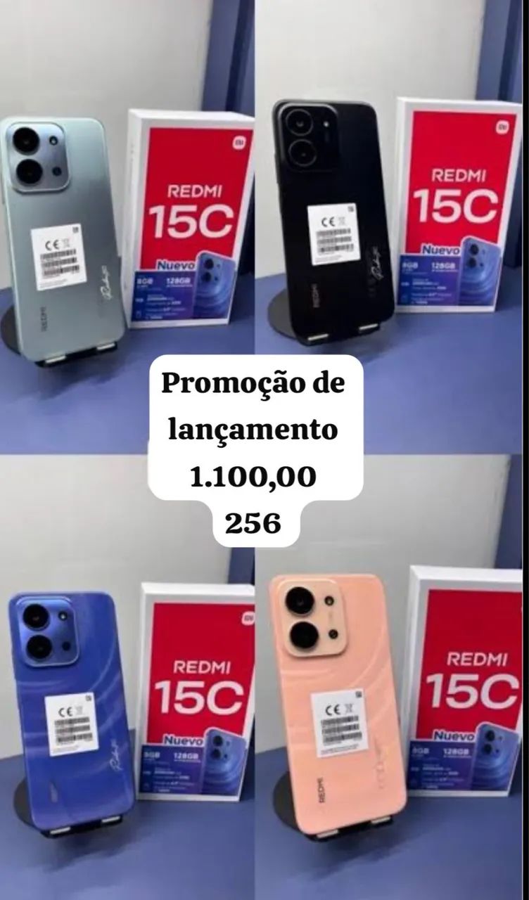 Redmi 15C lançamento  - Foto 5