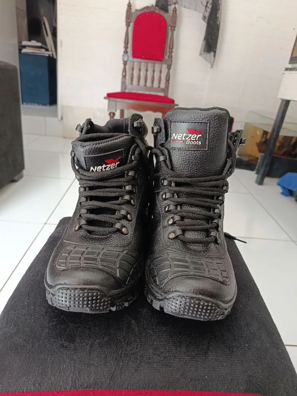 Bota coturno 