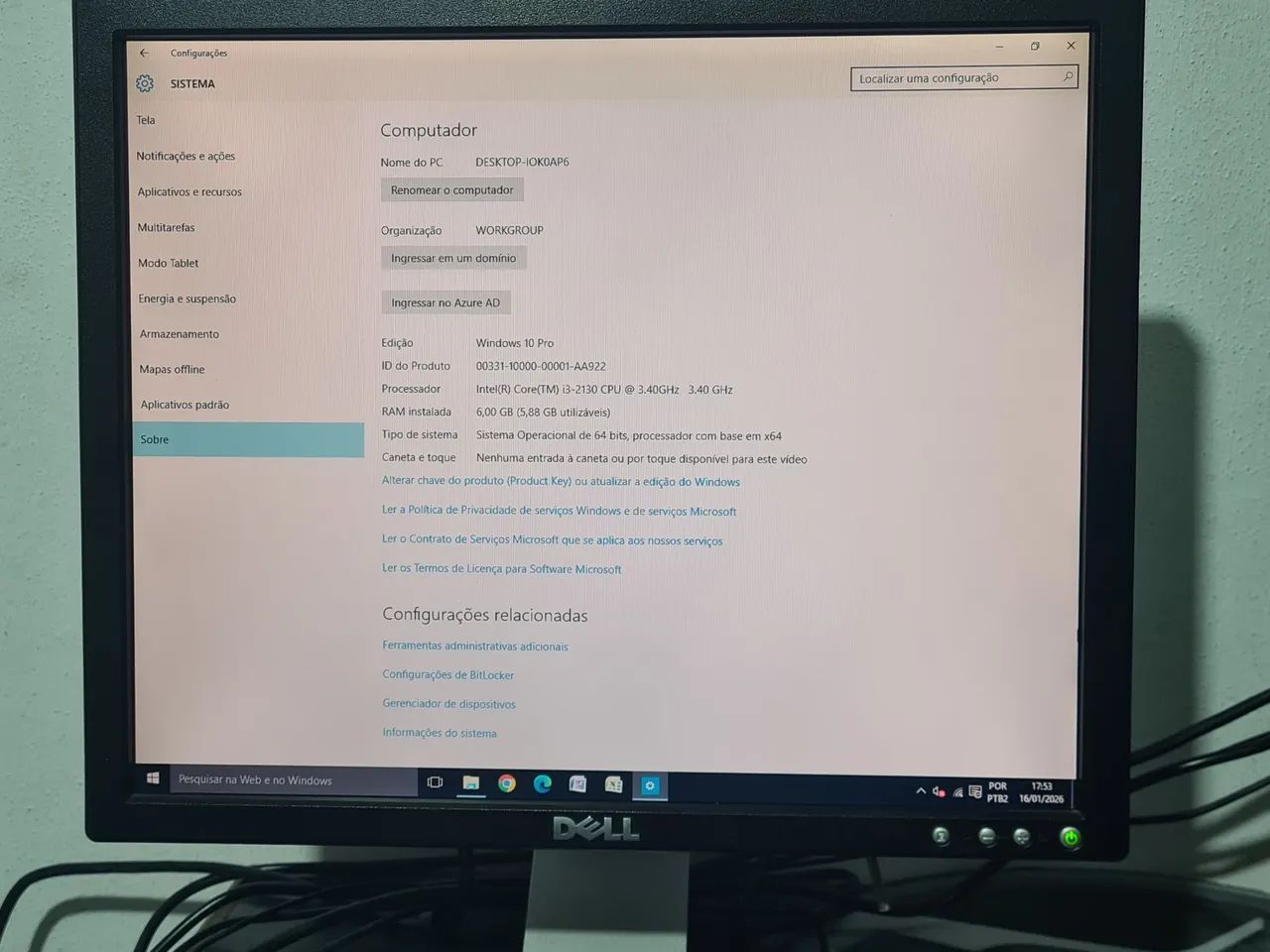 PC Completo + Core i3 + 6GBRam + HD 1tb/Pronto Uso - Foto 2