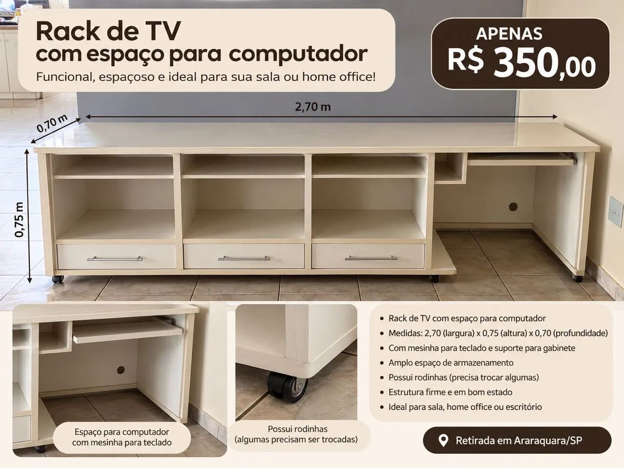 Rack sala - Foto 4