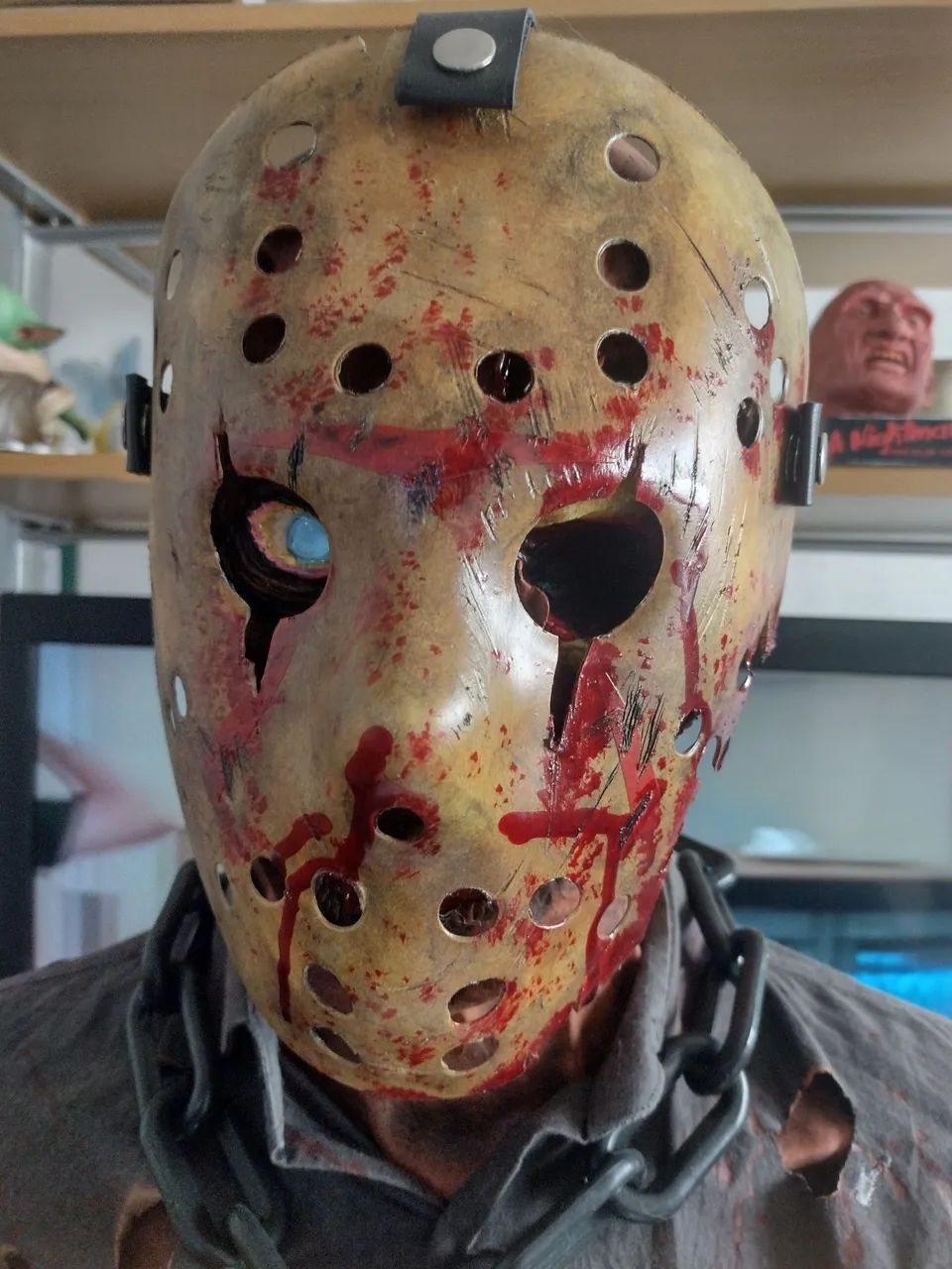 Busto Jason Voorhees, tamanho Real - Foto 2