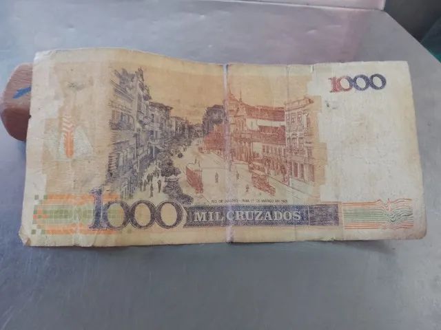 Cédula de 1000 cruzeiro  - Foto 2