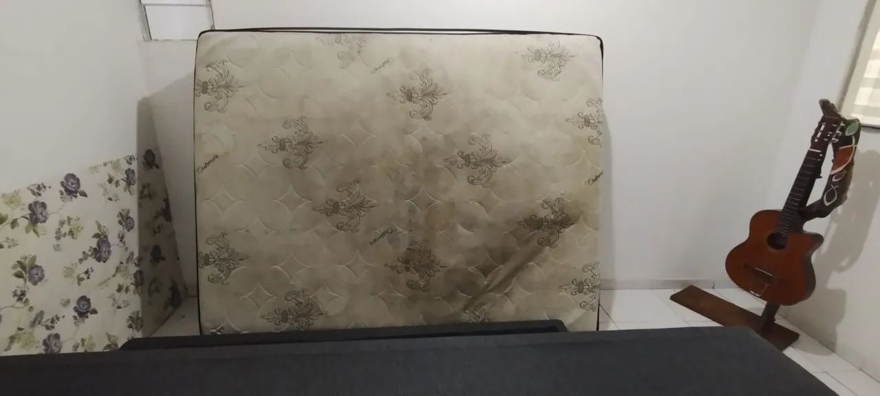 Cama Queen com molas ensacadas - VENDER RÁPIDO ? ESTOU DE MUDANÇA  - Foto 5