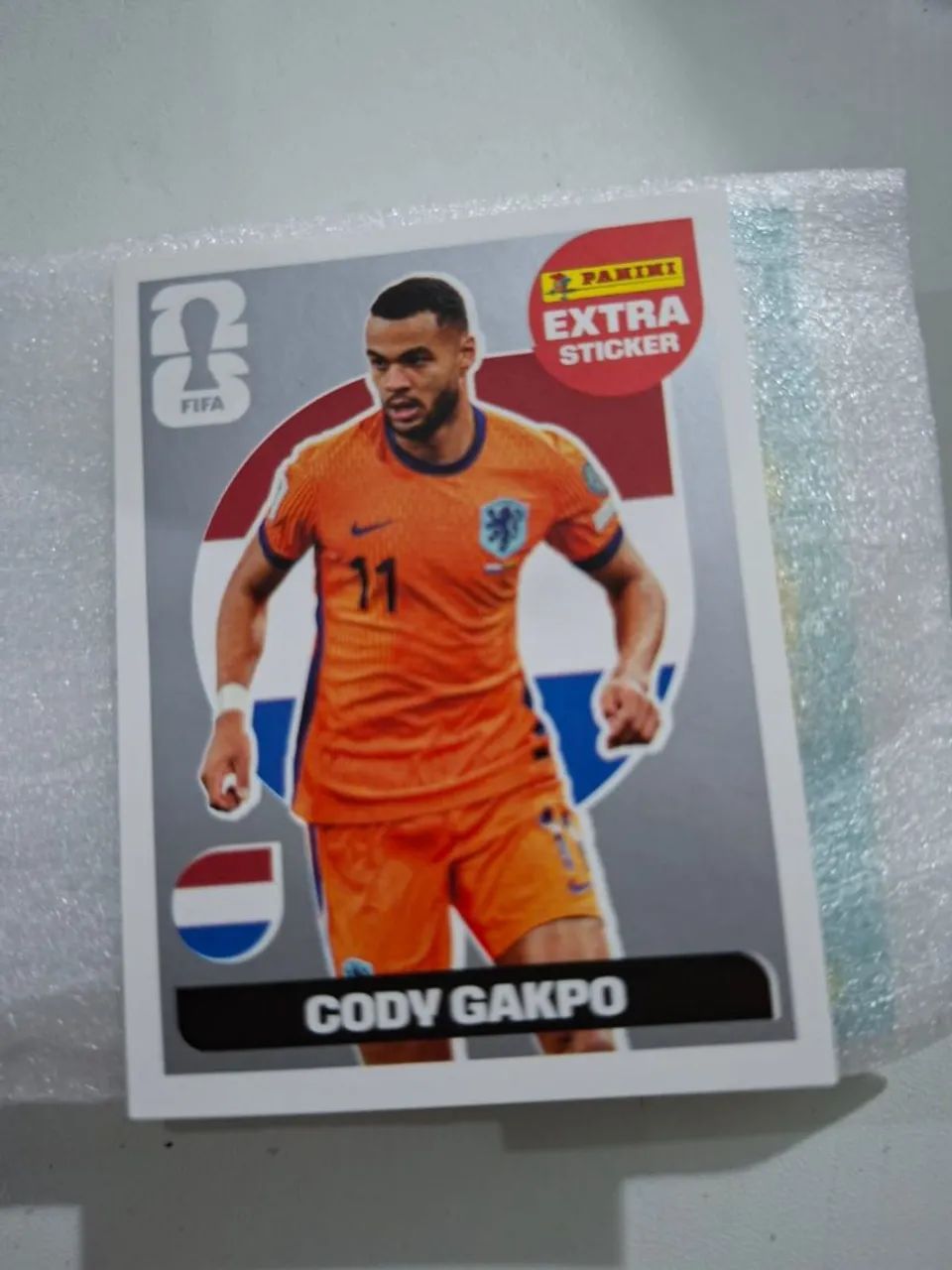 Figurinha extra legend copa 2026 Cody Gakpo  prata original 