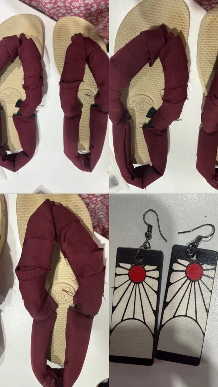 Traje e peruca Tanjiro Kamado - Demon Slayer - Foto 5