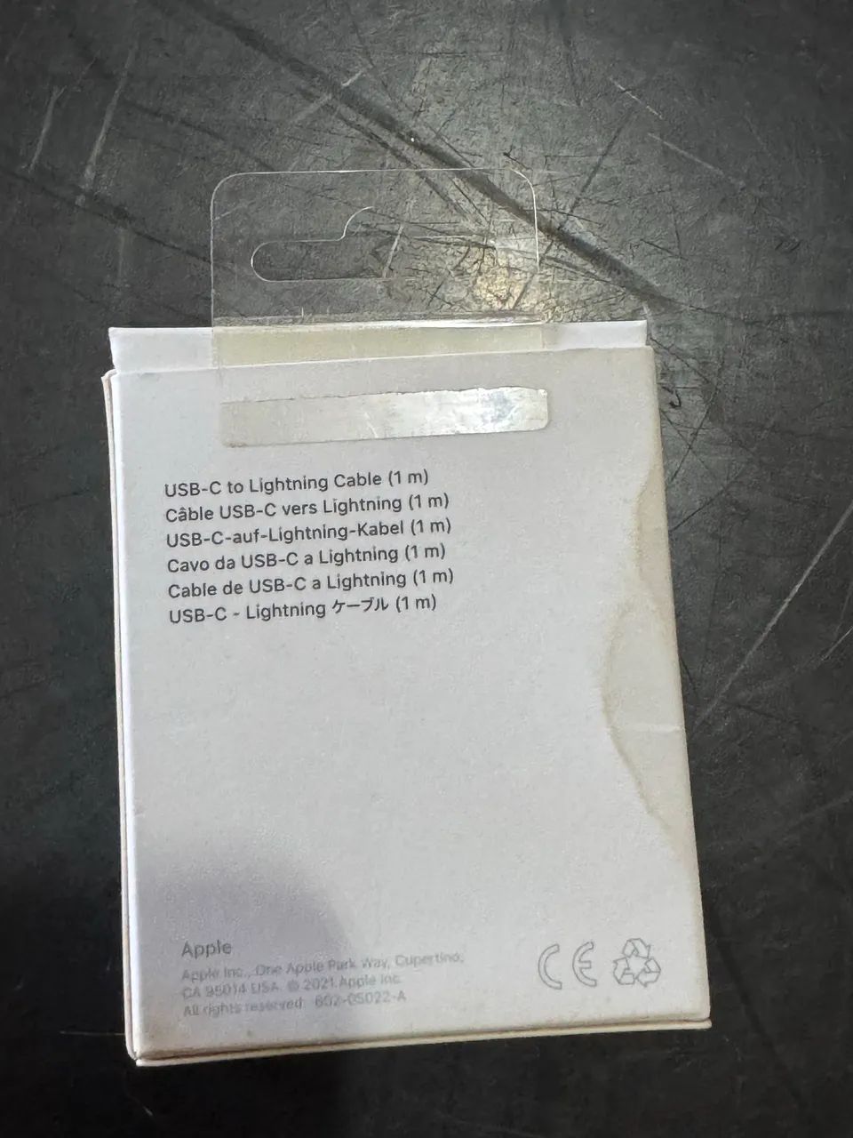 Cabo USB-C para Lightning Apple Original (1m) - Modelo A2561 - Foto 3