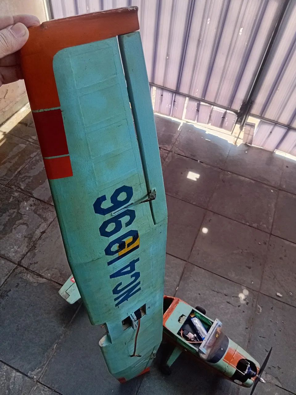 Aeromodelo  1,40 de asa com eletrônica completa  - Foto 4