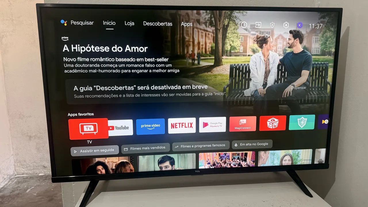 TV TCL 4K 43 polegadas P615 - Foto 2