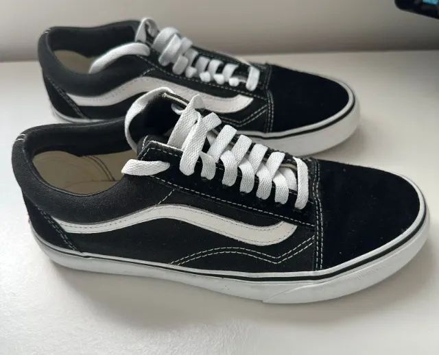 Vans Old Skool Classic Cor Preta (Usado) - Foto 3