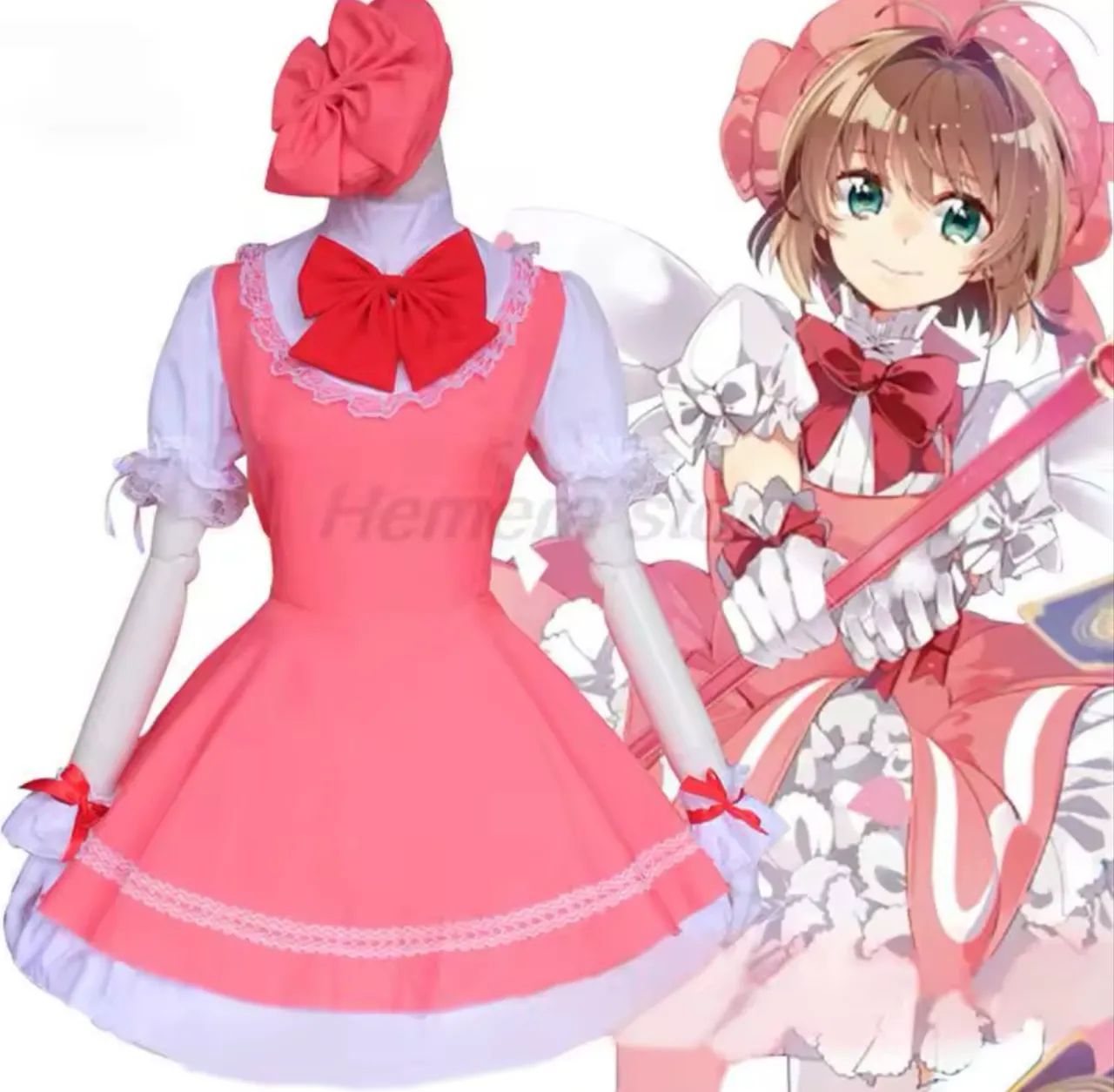 Cosplay Sakura Card Captors Infantil