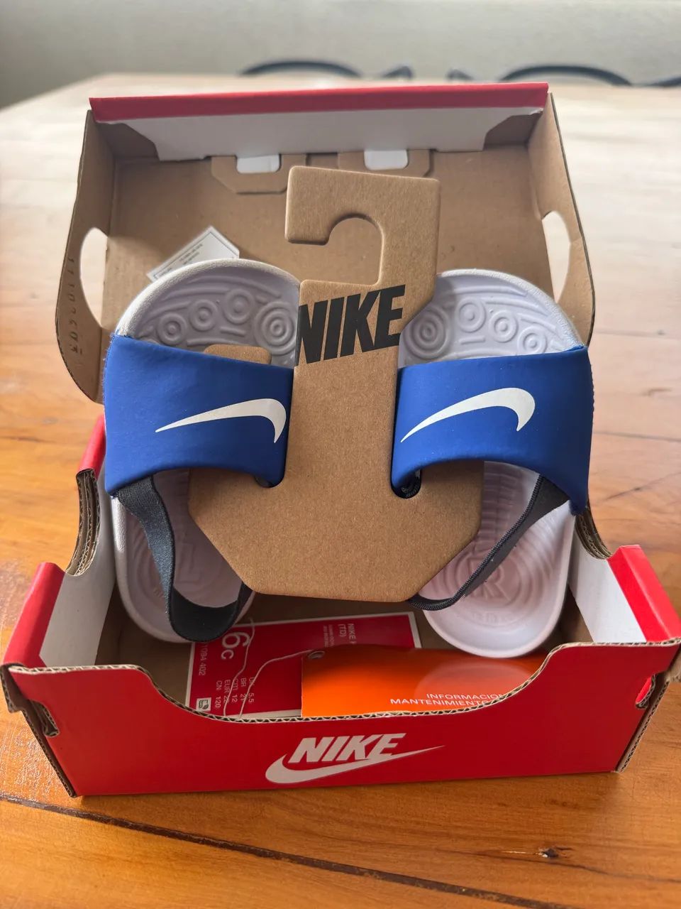 Sandália Nike kawa infantil 21